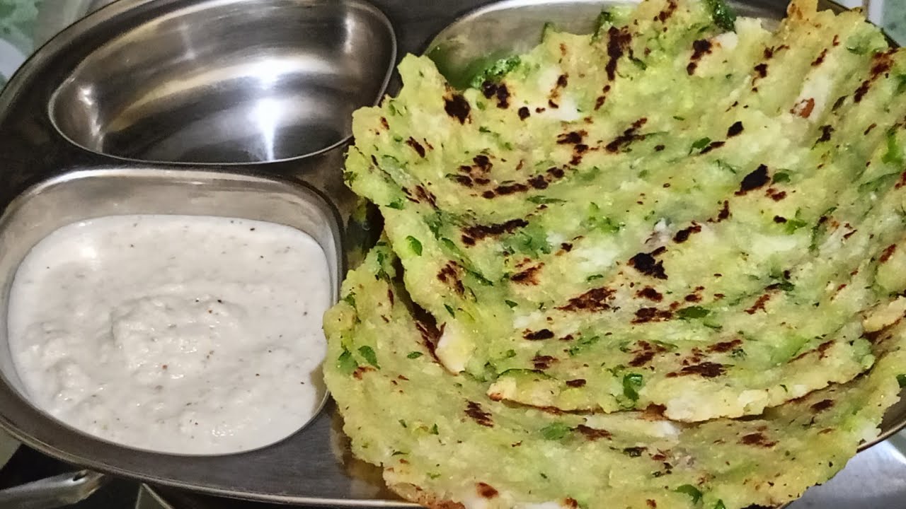 Cucumber rotti with ginger chutney for morning breakfast/konkani style ...