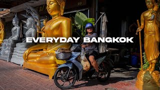 Relaxing Street Photography POV in Old Town and Victory Monument, Bangkok, Thailand