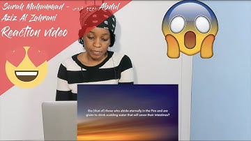 Surah Muhammad - سورة محمد | Abdul Aziz Al Zahrani | English Translation | REACTION