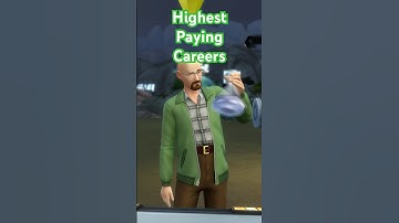 💵 The highest paying careers in the Sims 4 - no motherlode needed #sims4 #thesims