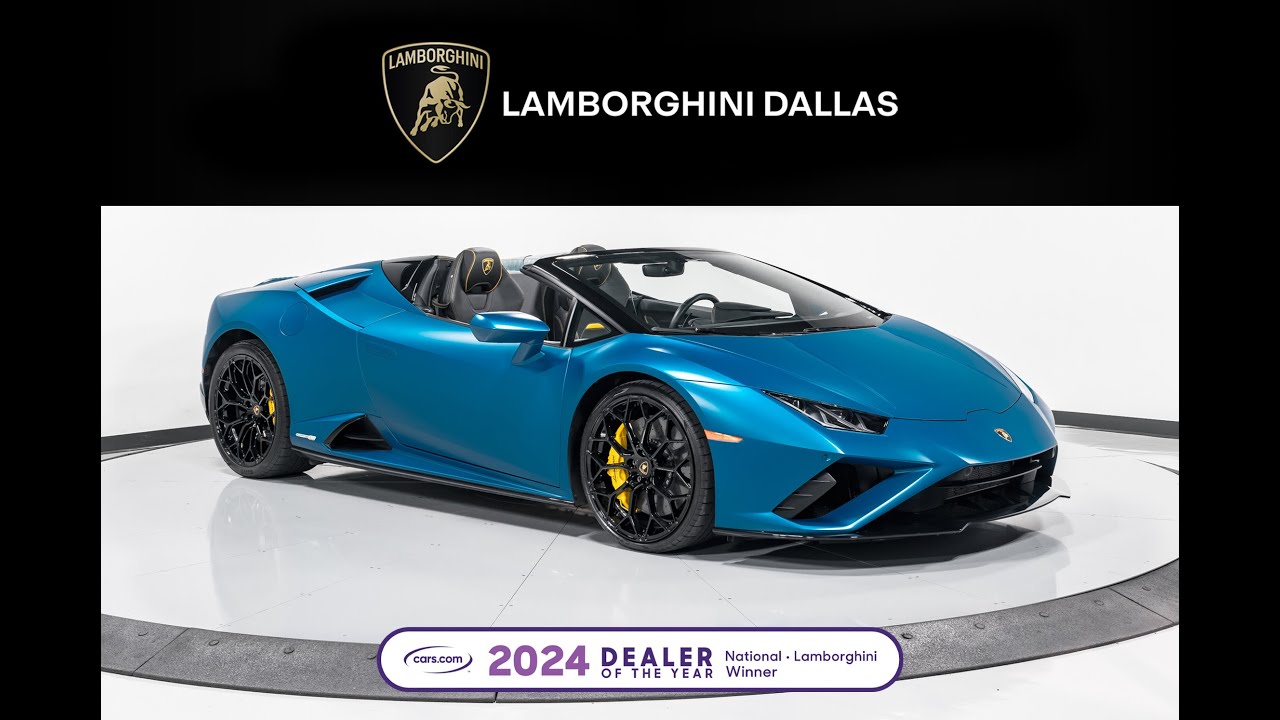 2022 Lamborghini Huracan EVO 2 Spyder L1738 - YouTube