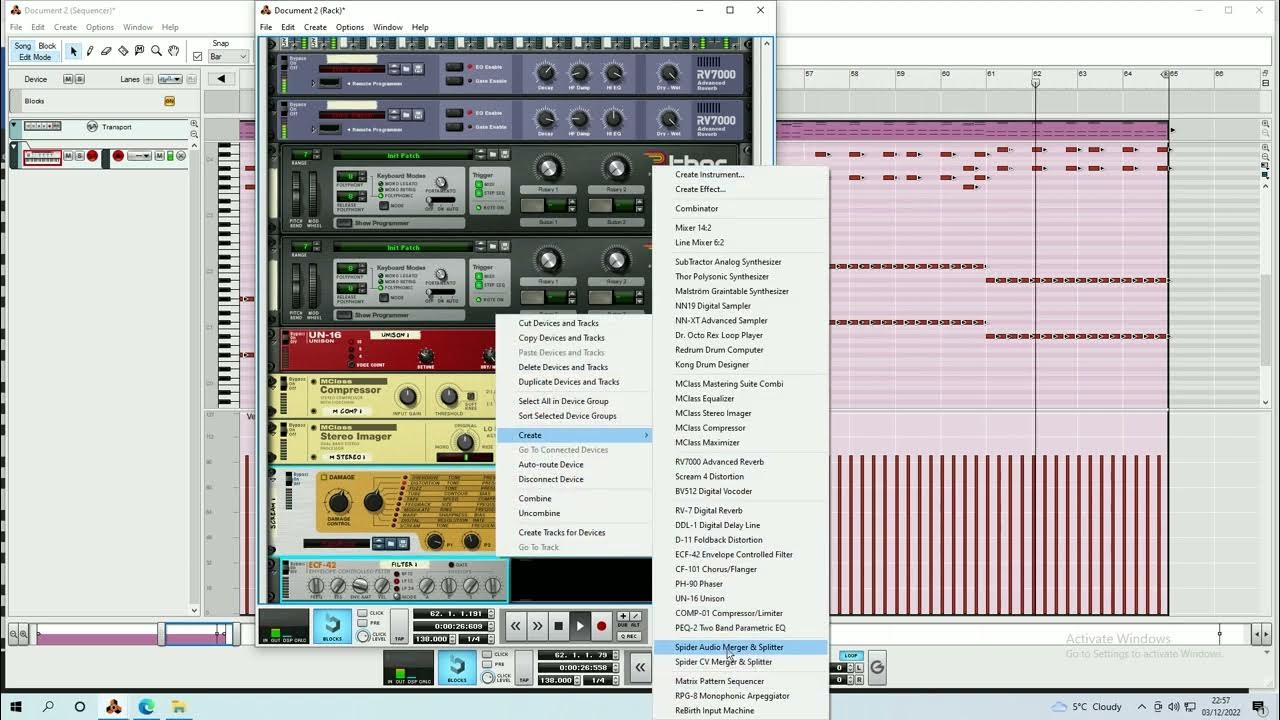 Propellerhead Reason How To Make A Trance Lead With Thor YouTube