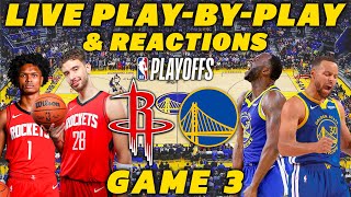 Houston Rockets vs Golden State Warriors | Live Play-By-Play & Reactions