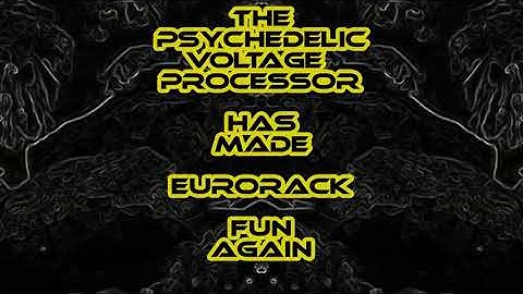Fourteen minutes of Psychedelic Voltage Processor into Plonk and Rings