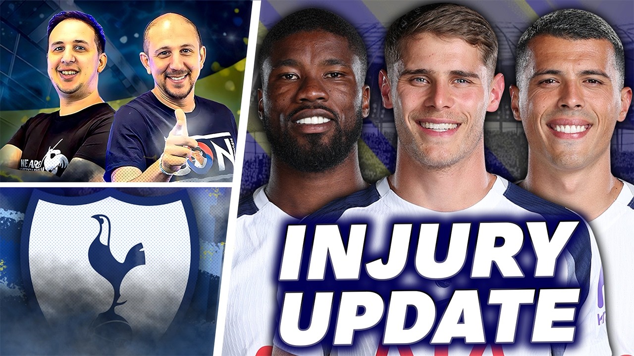 TUDOR ISSUES VAN DE VEN INJURY UPDATE...