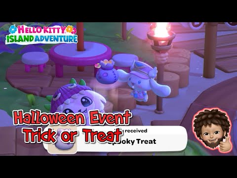 Hello Kitty Island Adventure - Halloween Event | How to do Trick or Treat