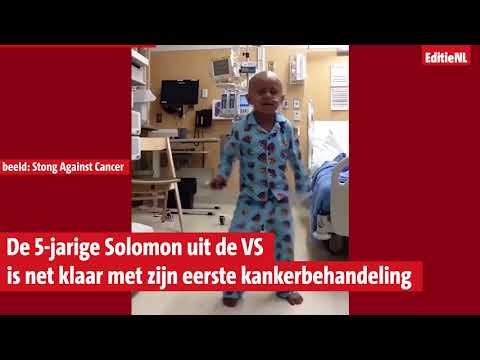 Video: Video Van Jongen Die Einde Van Chemotherapie Viert, Gaat Viraal