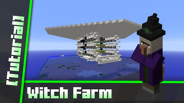 Witch Farm [Tutorial]  works in Minecraft 1.12