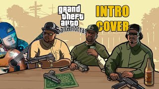 GTA SAN ANDREAS - intro theme (opening cover)