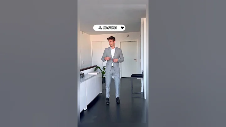 5 Suits every man must have 👔