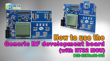 The Generic RF development board (with HT32 MCU) BCE-GENTrx32-002 | BLE | Wireless Module