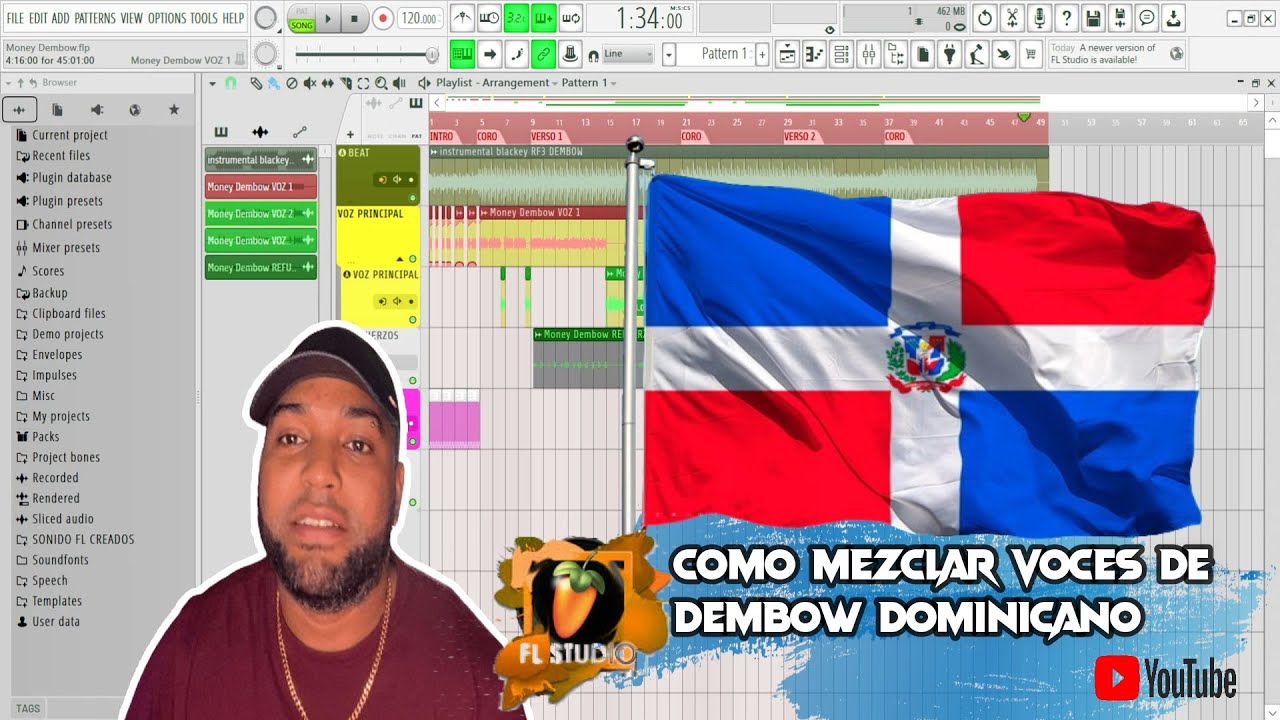 COMO MEZCLAR VOCES DE DEMBOW DOMINICANO 2023 | BLACKKEY BEATZ 🔥 - YouTube