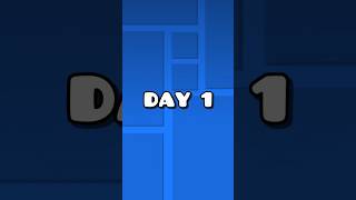 Playing a Recent Tab Level Everyday: DAY 1 #geometrydash