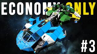 3 Ships, 1 Grid: The Frankenship Is EVOLVING! | Space Engineers Economy Only Part 3