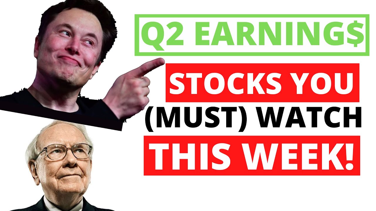 TOP Stocks to Watch This Week! (Q2 Earnings) Best Stocks to BUY for