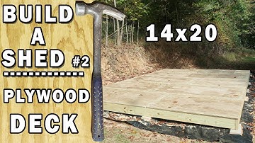 DIY 14x20 Shed Foundation: Step-by-Step Guide to Building a Durable Wood Platform Base. Build a Shed