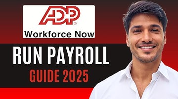 ADP Workforce Now Payroll Tutorial | Hoe ADP Payroll voor beginners te gebruiken 2025 (Nieuw)
