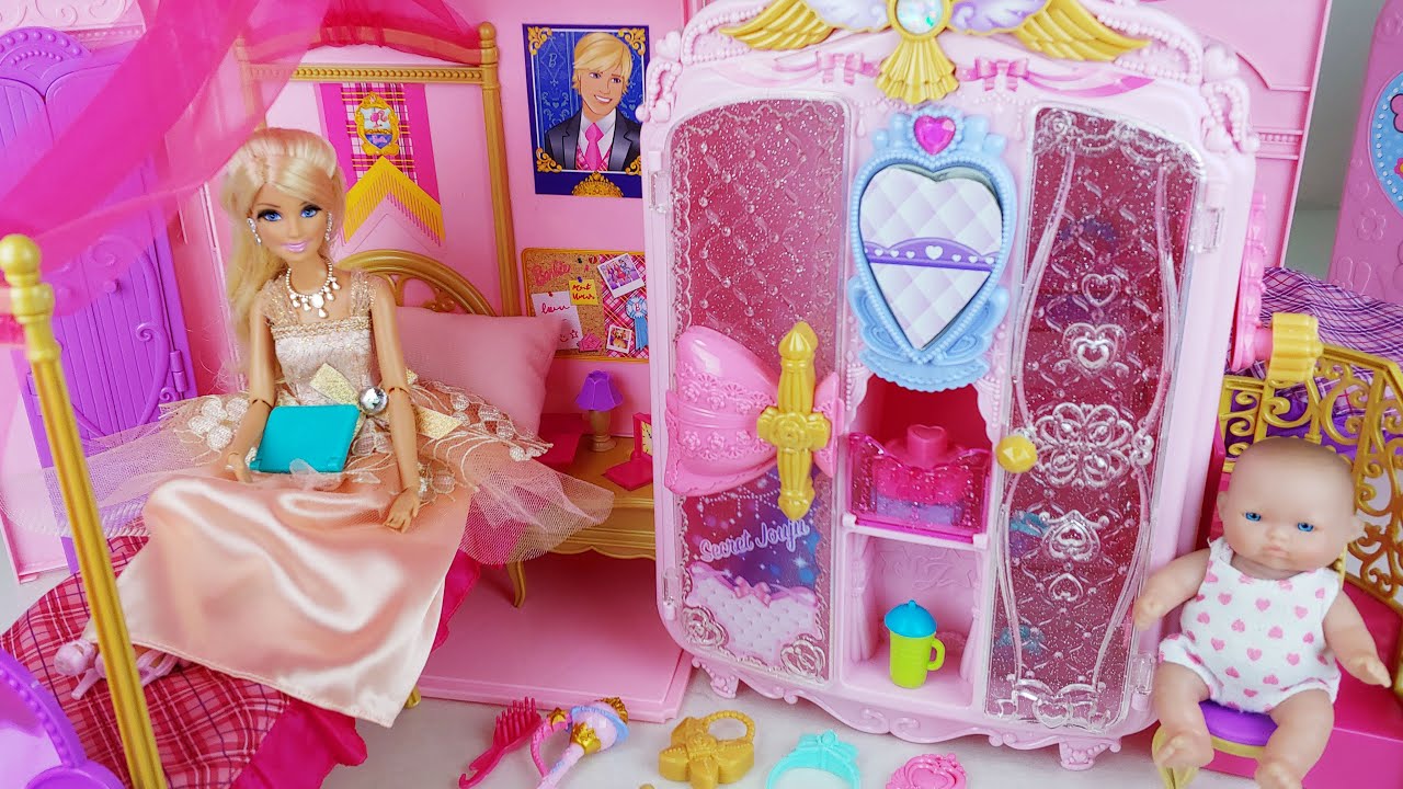 baby doll and barbie bag house