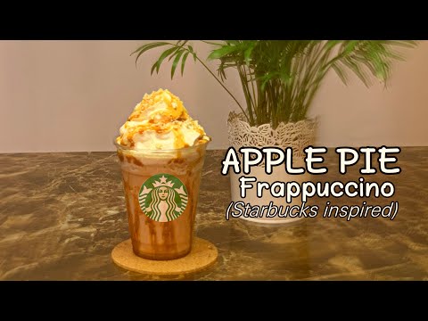 MAKING STARBUCKS APPLE PIE FRAPPUCCINO at Home (copycat) ~ PAPA Kape Official