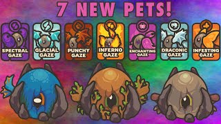 [TAMING.IO] 7 NEW UNIQUE AND POWERFUL PETS - GAZES!