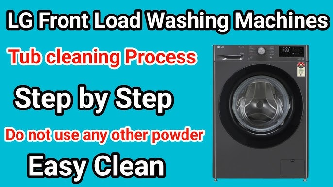 LG Support USA - For more information about Tub Cleaning