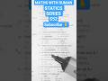 TODAY STATICS GK GS ||ALL EXAM|| SUMAN SIR || MATHS WITH SUMAN ||2026||S52||