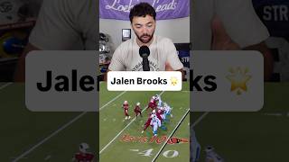 Don’t let Carson Beck or Haynes King distract you from JALEN BROOKS ⚡️ #nfl #football #cardinals