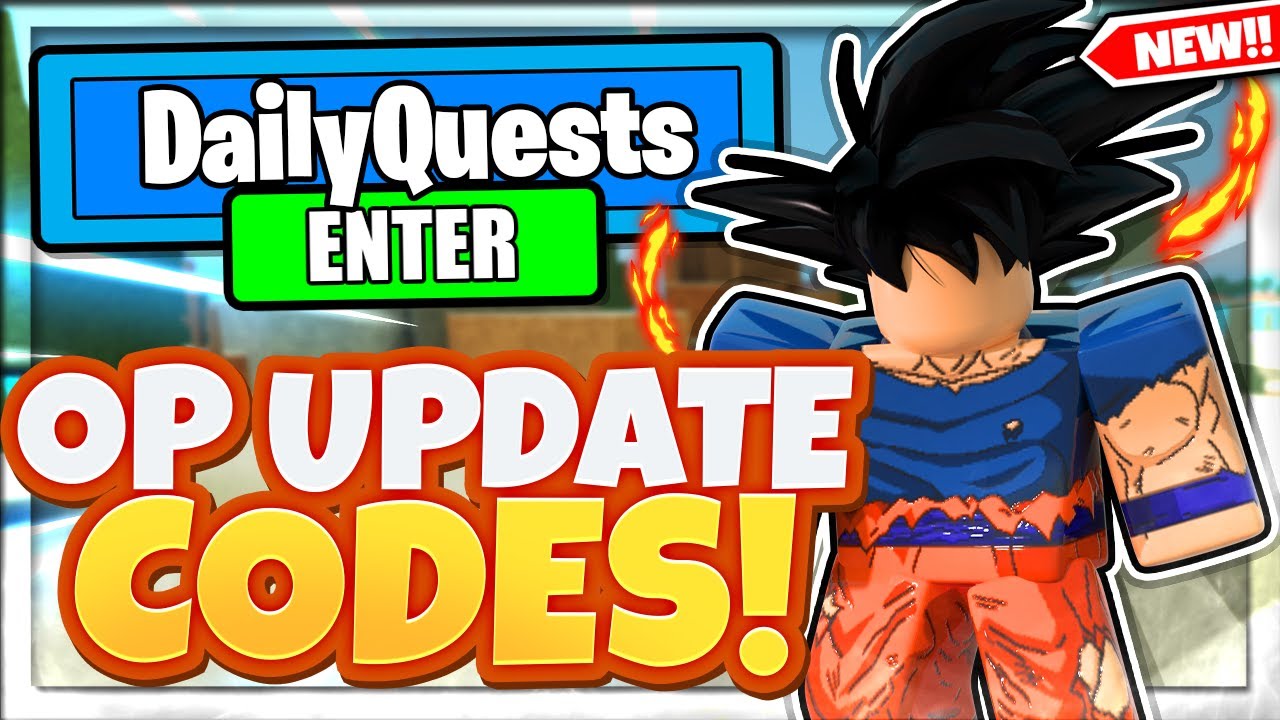 Dragon Ball Rage Codes Daily Quests All New Update Roblox Dragon Ball Rage Codes Youtube