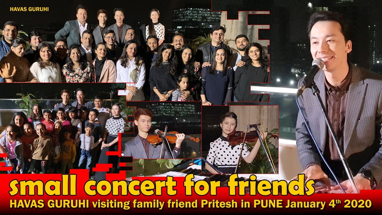 HAVAS GURUHI small CONCERT for friends in PUNE/ INDIA January 4th 2020