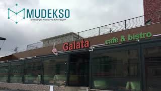 Mudekso Grup Ürün teşhir bankosu Galata Cafe & Bistro #endüstriyel #mutfak #soğutma #dekorasyon