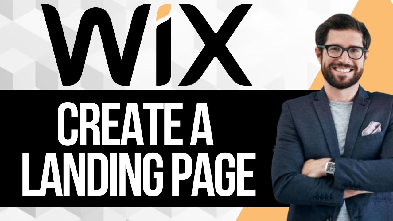 How To Create A Landing Page On Existing Wix Website - YouTube