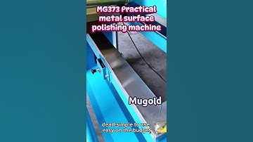 **MG373 Practical metal surface polishing machine**