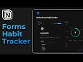 Notion Forms Tutorial: How To Build A Habit Tracker