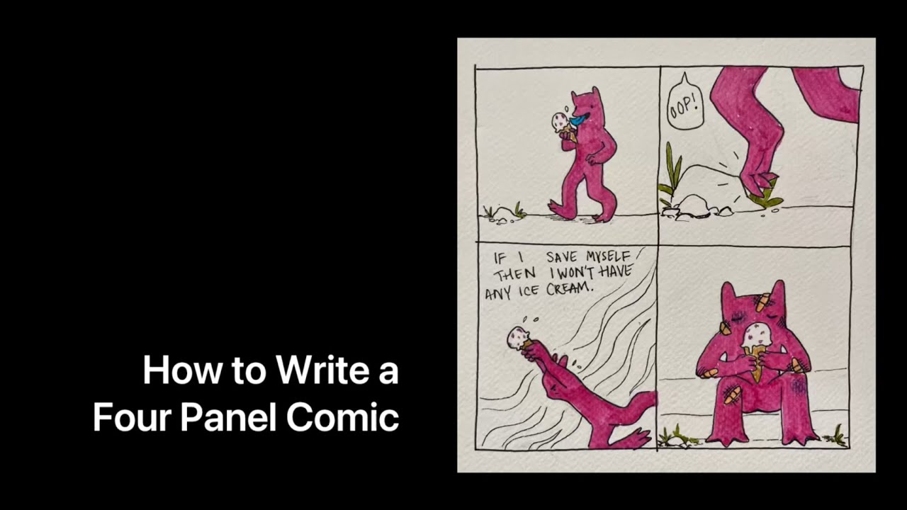 Comics and Manga 1 - Four Panel Comics - YouTube