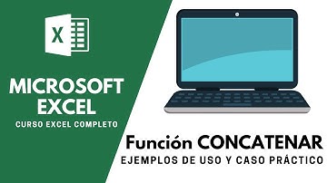 Función CONCATENAR en Excel
