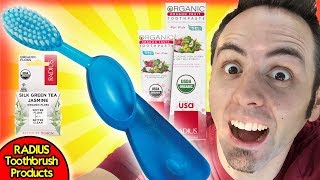 WEIRDEST Manual Toothbrush + HUGE PRODUCT UNBOXING of Everything Radius Toothbrush Sells!
