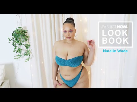 Natalie Wade Fashion Nova Curve Lookbook - 4K