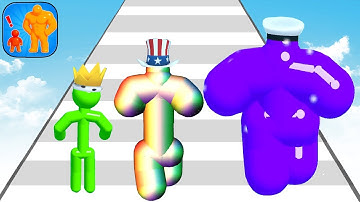 Satisfying Mobile Gaming TALL MAN RUN Top Tiktok Free Gameplay (Android,iOS) Walkthrough Update