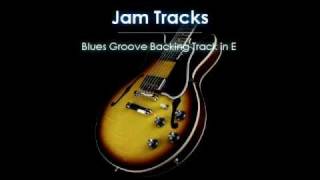 Blues Groove Guitar Backing Track (E) chords