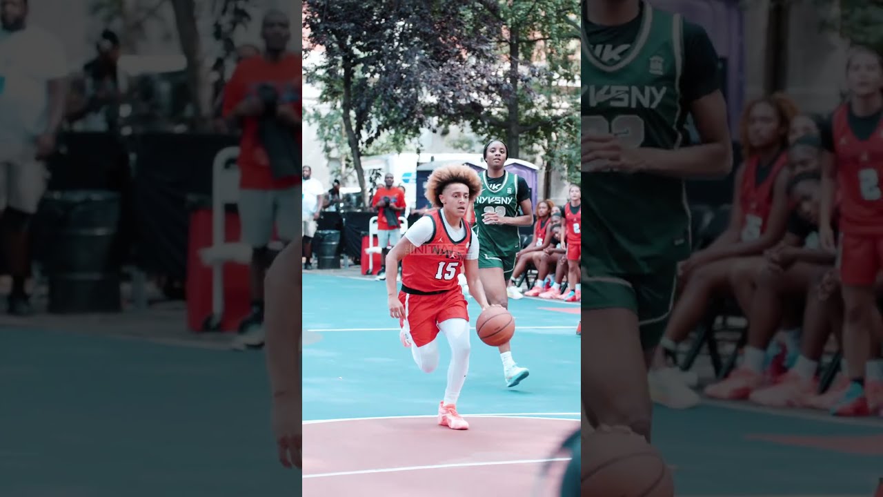 Nike NYvsNY Ariyana Cradle 26 Cooking For Team Dyckman Basketball Baller Explore Reels