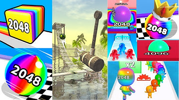 Episode 275 Live - The Evolution of 2048 Merge Games (Ball Run, Jelly Run & Number Games 3 in one)