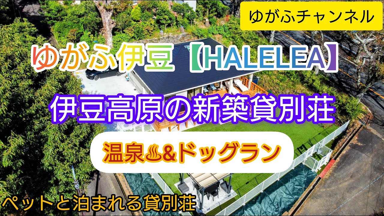 HALELEA - ペットと泊まれる貸別荘 ゆがふ伊豆 