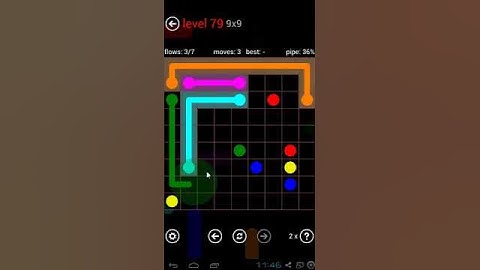 Flow Free - 9 x 9 Mania Level 79