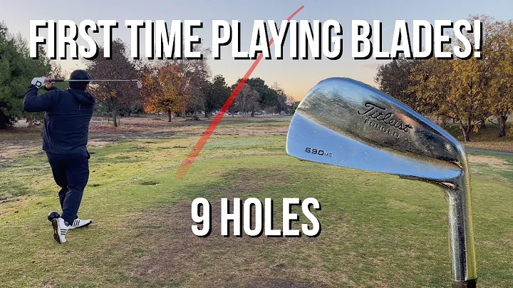 Playing Blades for the First Time for 9 Holes (San Jose Municipal Golf Course) - Back 9 Only