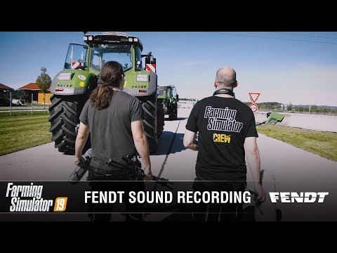 Farming Simulator 19 | FENDT Sound recording