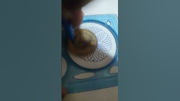 How many rotations did pen make in total ? #spirograph #trending #2025