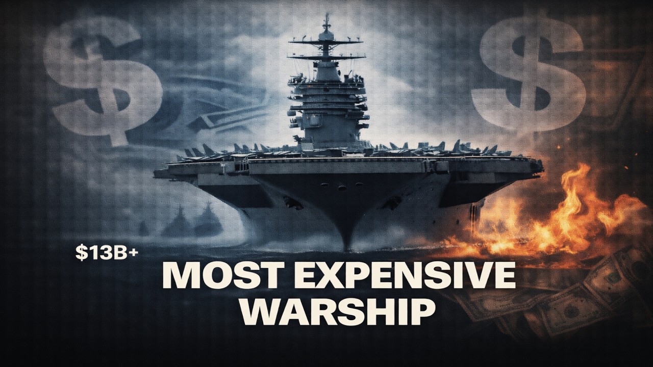 $13,000,000,000 Aircraft Carrier… Was Gerald Ford a Mistake?