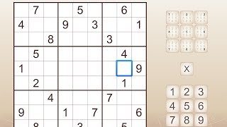 Sudoku for iPhone, iPad and Android screenshot 2