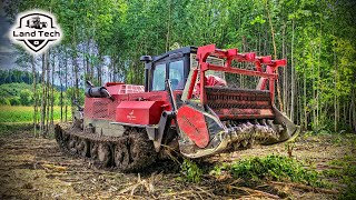 Машина для уничтожения деревьев и кустарников - Гусеничный мульчер ТЛП-4М-038А! Сделано в России!