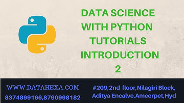 02  Data Science With Python Tutorial Introduction 2